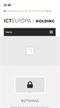 Mobile Screenshot of icteuropa.hu
